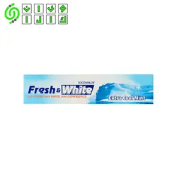 خمیر دندان فرش اند وایت مدل Extra Cool Mint وزن 160 گرم