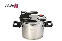 زود پز دو قلو دسینی مدل Dessini 9900 گنجایش 6 و 8 لیتر