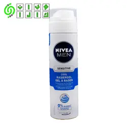 فوم اصلاح مردانه نیوآ مدل Cool Sensitive حجم 200 میلی لیتر