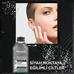 ژل میسلار گارنیر مدل CHARCOAL زغال فعال 400 میل