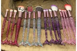 ست براش 4 تکه گلیتری مدل پری دریایی