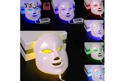 ماسک نقابی صورت LED نور درمانی در 7 رنگ بدون گردن