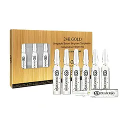 پک 7 عددی ویال آمپولی عصاره طلا ۲۴ عیار گوانجینگ ۲ میل