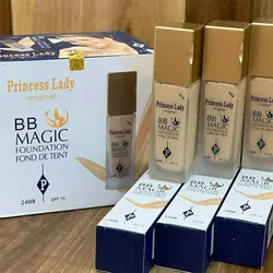 کرم پودر پرنسس لیدی بی بی مجیک گیاهی حجم 50 گرم