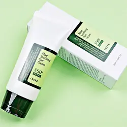 کرم ضد آفتاب آلوئه ورا کوزارکس SPF50 حجم 50 میل