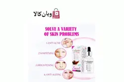 سرم صورت کلاژن عصاره حلزون مدل چهار کاره حجم ۳۰ گرم
