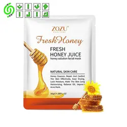 ماسک محلول عسل Zozu Honey Solution Facial Mask