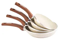 سرویس ماهیتابه 4 پارچه زیو Z-5940 گرانیتی