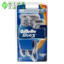 خودتراش 3 عددی مدل Blue3 Ice ژیلت Gillette - فروشگاه ویان کالا