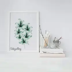 تابلو مدرن گل ابریشمی