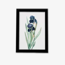 تابلو مدرن گل و برگ