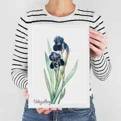 تابلو مدرن گل و برگ