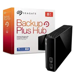 هارددیسک اکسترنال سیگیت مدل Backup Plus Hub Desktop ظرفیت 8 ترابایت