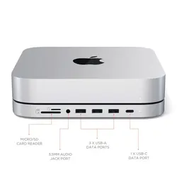 هاب 7 پورت MAC MINI ساتچی مدل ABHFM | فروشگاه وصال فناوران