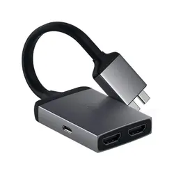 مبدل USB-C به HDMI ساتچی مدل DUAL 4K | فروشگاه وصال فناوران
