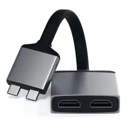 مبدل USB-C به HDMI ساتچی مدل DUAL 4K | فروشگاه وصال فناوران