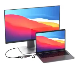 هاب 6 پورت USB-C ساتچی مدل SLIM V2