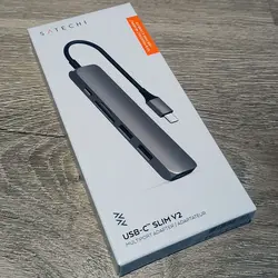 هاب 6 پورت USB-C ساتچی مدل SLIM V2