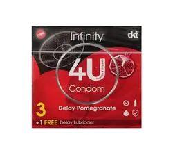 کاندوم تاخیری و تنگ کننده 4U مدل Infinity