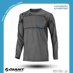 لباس دوچرخه سواری جاینت مدل Giant Realm L/S Jersey طوسی