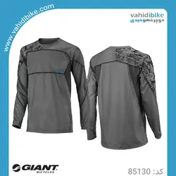 لباس دوچرخه سواری جاینت مدل Giant Realm L/S Jersey طوسی
