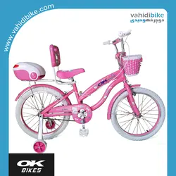 دوچرخه 16 اوکی دخترانه مدل 920 صورتی