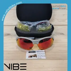 عینک دوچرخه سواری 4 لنز وایب مدل RX کد 0080