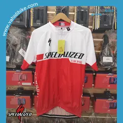 ست پیراهن و دوبنده اسپشیال زد (specialized) قرمز سفید