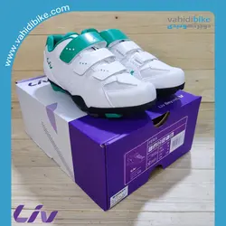 کفش دوچرخه سواری کوهستان لیو مدل فرا FERA سفید سبز