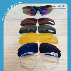 عینک دوچرخه سواری 5 لنز اوکلی