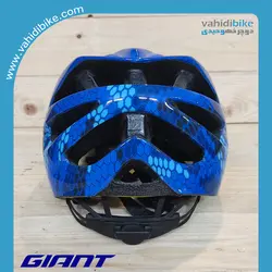 کلاه دوچرخه سواری جاینت رلم آبی مدل REALM