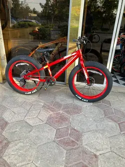 دوچرخه 26 کافیدیس مدل SMART BIG FOOT قرمز