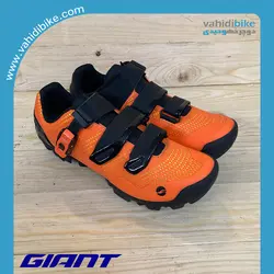 کفش دوچرخه سواری کوهستان جاینت مدل فِلو FLOW نارنجی مشکی