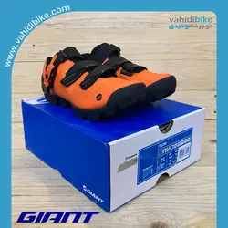 کفش دوچرخه سواری کوهستان جاینت مدل فِلو FLOW نارنجی مشکی