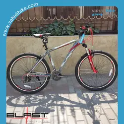 دوچرخه 27.5 بلست مدل GRAVEL نوک مدادی زرشکی
