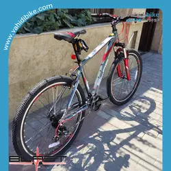 دوچرخه 27.5 بلست مدل GRAVEL نوک مدادی زرشکی