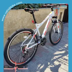 دوچرخه 26 بلست مدل ECLIPSE سفید نارنجی