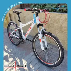 دوچرخه 26 بلست مدل ECLIPSE سفید نارنجی