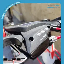 دوچرخه 26 بلست مدل ECLIPSE سفید نارنجی