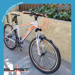 دوچرخه 26 بلست مدل MOTION نقره ای نارنجی