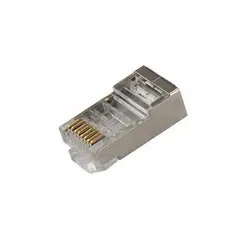 کانکتور RJ45  cat 6 فلزی مارک AMP بسته ۱۰۰ عددی