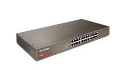سوییچ ۲۴ پورت ۱۰/۱۰۰ آی پی کام مدل IP-COM F1024