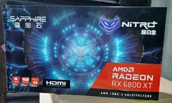 کارت گرافیک  RX6800xt NITRO+ SAPPHIRE 16G