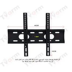 پایه دیواری برایت مدل F3010 مناسب تلویزیون های سایز 17 تا 55 اینچ