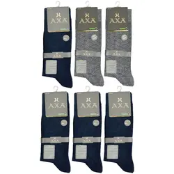 جوراب مردانه آکسا مدل A-9044 مجموعه 6 عددی