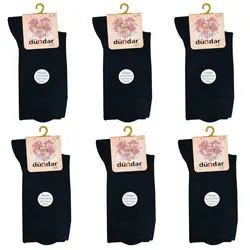 جوراب زنانه دوندار مدل 200500 بسته 6 عددی