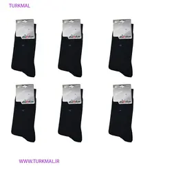 جوراب زنانه دوندار مدل پشمی بسته 6 عددی