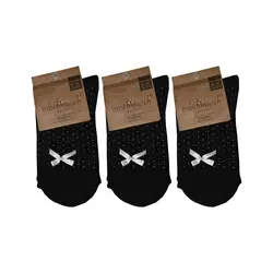 جوراب زنانه مدل 1236 بسته 3 عددی