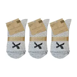 جوراب زنانه میسچ مسچ مدل 3468 بسته 3 عددی