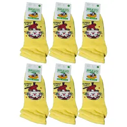 جوراب بچگانه براوُ مدل BR-8944 بسته 6 عددی